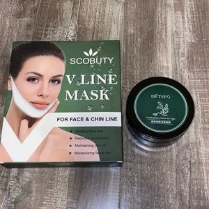 Colleges under eye patches&V lone mask